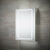 Harlow Single Door Diiffused LED Mirror Cabinet