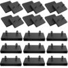 36pcs Bed Slat Holders Kits Bundles 12pcs Bed Slat Centre Caps Holders, 24pcs Side Slat Bracket (63mmx9mm Inside)for replacement Plastic Bed Slat
