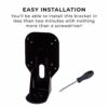 HumanCentric VESA Mount Adapter Bracket for Samsung Monitors - Fits Many Models Including PX2370, S23C350H, S24B300EL, S24D300, S27B350, S24D330,