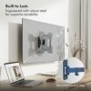 VonHaus TV Wall Bracket for 23-43" Screens, Articulating TV Bracket, Wall Mount with Full Tilt Swivel & Extension, 35kg Capacity, Max VESA: 200x2