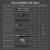 Adjustable Precision Screwdriver Set, Laptop Scredriver, JAKEMY 164 in 1 Professional Computer Screwdriver Repair Tool Kit with T5 T6 Torx Screwd