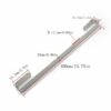 Self Adhesive Towel Rail Stainless Steel Rustproof Towel Bar Wall Mounted Bathroom or Kitchen Accessory Polished Finish No Drillingor Screws Moun