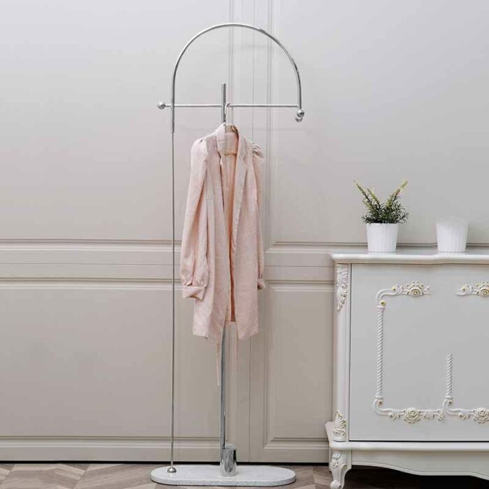 N/A Standing Hanger Garment Floor Coat Rack Clothing Entrance Hall Foot Coat Rack Jackets Metal Furniture (Color : D, Size : 56 * 24 * 175cm)