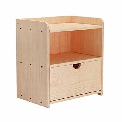 N/A Solid Wood Bedside Table Simple Nordic Storage Cabinet Simple Bedroom Storage Cabinet Small Cabinet Rack Bedside