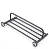 HIGOH Towel Racks,Bathroom Towel Rack Wall Mounted Towel Holder,Bathroom Wall-Mounted Modern Minimalist round Chassis Towel Rack,Bathroom Brass M