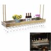 Stylish Simplicity Down Wine Glass Holder Stainless Steel Metal Household Goblet Holder Decorative Storage Display Wine Rack Kitchen Cutlery Stor
