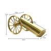 ZYZMH Creative Copper Wine Rack Decoration Artillery Car Home High-end Wine Shelf Diagonally Placed Living Room Wine Cabinet Decoration