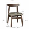 LXXSH Wood Dining Chairs Hotel Lounge Dining Stool Living Room Kitchen Home Furniture