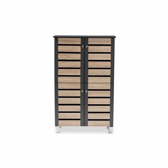 n/a Entryway Shoe Storage Cabinet Home Foyer Hallway Shoe Cabinet Finished Wooden Door Shoe Cabinet