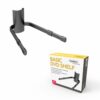 VonHaus Wall Shelf - Wall Mount for DVD Player / PS4 / Cable Boxes/Game Consoles/TV Accessories - Black