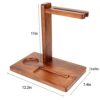 B4Life Countertop Wine Rack with Glass Holder, Wine Caddy with Serving Tray, Wine Tray with Wine Glass Holder, Wine Bottle Racks with Glass Holde