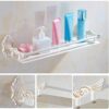 N/A Towel Rack- Clean Lines & Premium Quality Stainless Steel Towel Shelf with Hanging Bar Finished Wall Mounted Contemporary Design Bathroom or