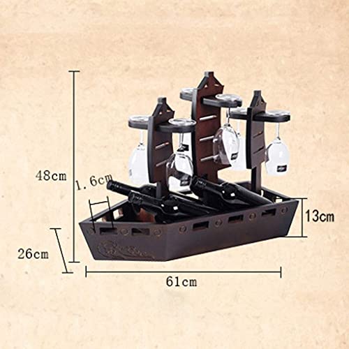 NEOCHY Wine Rack, Wine Rack Creative European Solid Wine Rack Decoration