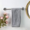 Towel Racks for Bathroom Shrink Towel Rack Stainless Steel,Bathroom Towel Holders Bath Towel Hooks Brushed Nickel Wall Mounted Towel Bar Rod Hang