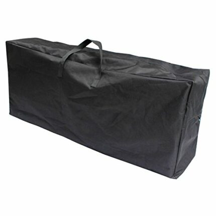 Micro-Pro Large Storage Bag Christmas Tree Water Resistant Black Heavy Duty Outdoor Garden Furniture Cushions Clothing Toys 127cm