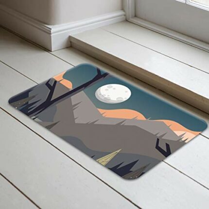 Bonamaison Bathmat-Doormat, Multicolor, 40 x 70 cm