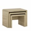 Furniture To Go | 4You, Oak Effect, Small Nest of Tables 1+1+1