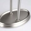 N/A Silver Hand Towel Holder, Free Standing Towel Rack, Stainless Steel Necklace Holder Jewelry Organizer Bracelet Display Stand