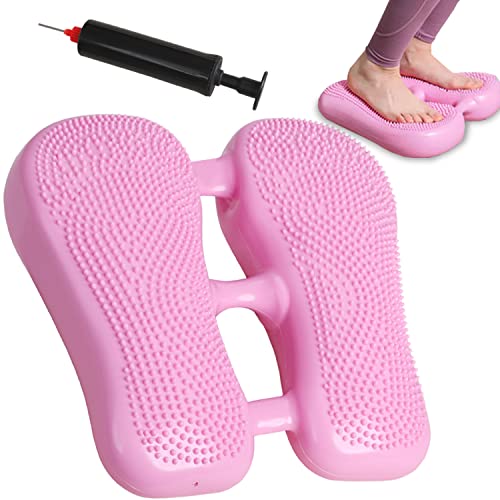 Mini Air Stepper Fitness Stair Stepper Household Inflatable Balance Trainer Multi Function Balance Stepper for Gym Office Home