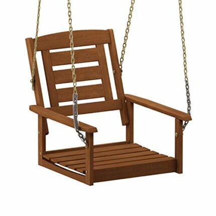 Furinno Porch Swing, Wood, Natural, one size