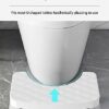 Toilet Potty Stool for Bathroom,7" Heavy Duty Plastic Portable Poop Foot Stool for Adults Everyone Footstool Squatting