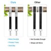 Tree Swing Hanging Kit - Holds up 1700 LBS 9.8ft Polyester Fiber Straps with 2 Tree Protectors Pads + 2 Carabiners, Perfect for Child Swing, Hamm