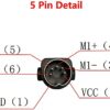 Huachuang Electric Recliner Motor Touch Controller for Lift Chair/Electric Recliner/Power Sofa for Limoss-Okin-Kaidi (4 Touch) 5 Pins