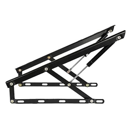 Dyna-Living 2FT Storage Bed Lift Mechanism Heavy Duty Gas Spring Bed Storage Lift Kit for Storage Box Bed Sofa Storage Space Saving