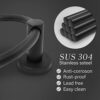Black Towel Ring，Hand Towel Holder for Bathroom Wall Mounted，Bathroom Towel Holder,Bathroom Towel-Racks,Bathroom Hardware Simple Round Towel Hang