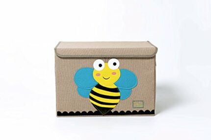 YoungShoots TruReey Storage box Large Folding Toy Chest For Kids Storage Box With Lid Collapsible Storage Boxes Canvas For Storing Presents, 36 X