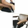 HKSMAN 2 Pieces Office Home Polyester Removable Durable Machine Washable Office Chair Armrest Slipcovers Covers (Brown)