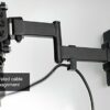 VIVO Full Motion TV Wall Mount for 13 to 42 inch Flat Plasma Screens, VESA Bracket Stand with Tilt and Swivel, Black, MOUNT-VW06