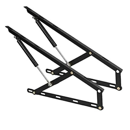 LUKEO Bed with Hydraulic Rod Support Rod Tatami Lifter, Bed Box High Box Bracket Lifter Pneumatic Bracket Telescopic Rod