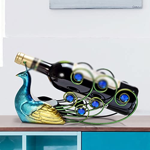 Yalych Home Kitchen Wine Racks Creative Wine Rack Decoration Modern Minimalist Personality Wine Bottle Rack Wine Cabinet Decoration Ornaments Win