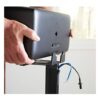 SANUS Wireless Speaker Stand for Sonos Five and Sonos Play:5 - Audio Enhancing Design for Vertical & Horizontal Audio with Built-in Cable Managem