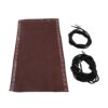 AUTUUCKEE Zero Gravity Chairs Fabric, Foldable Sun Lounger Beach Chair Recliner Replacement Fabric with Recliner Cords for Home Outdoor(Brown)