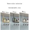 EYLINK Wall Shelf Hanging Wine Rack/Wine Glass Rack,Ceiling Shelf,Wall Decoration Storage Rack With Guardrail,Two Styles Of Cup Holder,Easy To In
