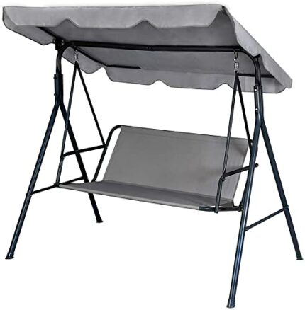 Replacement Swing Seat Cover UV Protection Chair Cover Waterproof Cover Outdoor Furniture Garden Chair Covers Bench Cover Garden Furniture Garden