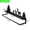 HIGOH Towel Racks, Towel Rail for Bathroom,Wall Mounted with Pattern Towel Bar Punching for Bathroom Hand Towel Holder