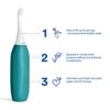 The Original HAPPYPO XL Portable Bidet with 50% more Volume (Color: Petrol) with Cap for Travel known from German Dragons' Den I The Easy-Bidet 2