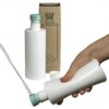 CuloClean Portable Bidet for Toilet or Travel (Black). Compatible with Every Bottle. Discreet, Ecological, Mini, Elderly, Sprayer, Bio, Personal,
