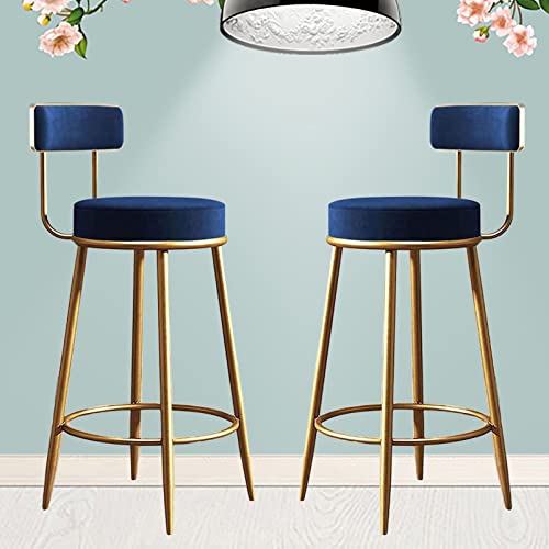Counter Height Stool Bar Stools Chair Swivel with Black Velvet Upholstered Barstool for Farmhouse Island Counter Gold Metal Legs Counter Height B