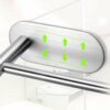 Towel Rack 60cm Single Shot Stainless Steel Towel Holder No Drilling 3M Glue Towel Rail Hardware Pendant for Bathroom Shower Kitchen