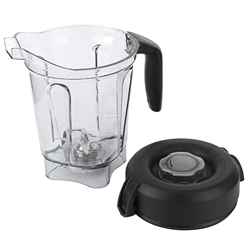 N/A Transparent Food Blender Container with Blade Lid Replacement Accessories Fit for Kitchen Blender Parts