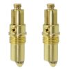 JINXM 2pcs Basin Pop Up Clack Slotted Plug Bolt Assembly Basin Pop Up Click Clack Plug Bolt Replacement Assembly Screw for Most Sink Bath Tub Bas