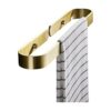 HIGOH Towel Rack Bathroom Toilet Bathroom Towel Rack Towel Rail Space Aluminum Towel Holder Shelf Wall-Mounted Finishing Rack Towel Stand Kitchen