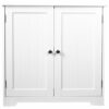 Bath Vida Priano Under Sink Bathroom Cabinet Floor Standing Storage Cupboard Basin Unit, White