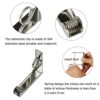 ZoomSky 4pcs Tablecloth Clips, Picnic Table Cloth Holder Stainless Steel Table Cover Clamps Silver Tablecloth Clamp Holders for Home Kitchen Picn
