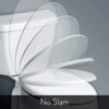 Oval Toilet SEAT Soft Close White - Easy Installation by AAN®