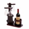 ZYZMH Creative Wine Holder Household Wooden Wine Rack Whisky Champagne Bottle Holder Home Whisky Bottle Shelf